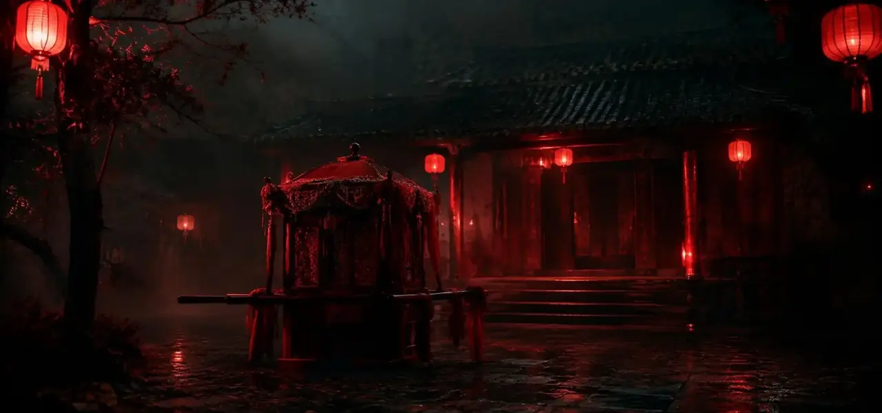 短剧平台 - 诡嫁 短剧平台推荐《诡嫁》悬疑短剧主视觉